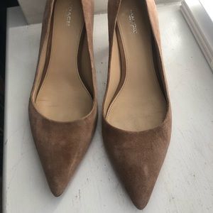Coach Suede Pumps